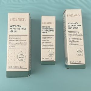 New Biossance serums